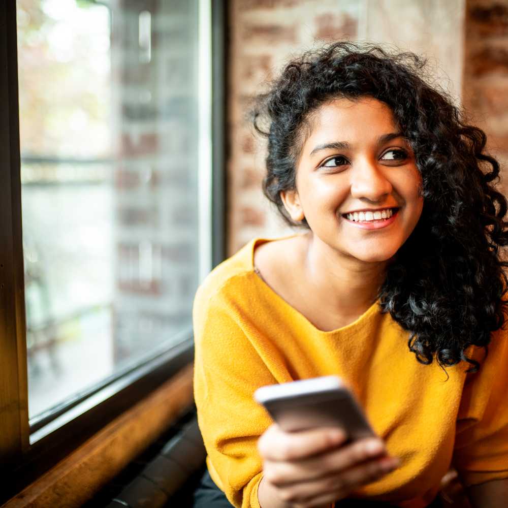 Personne sur son téléphone